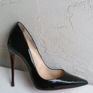 Christian Louboutin Black So Kate Patent Leather Pumps